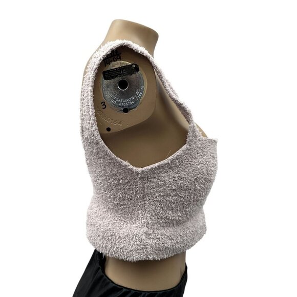 Gilly Hicks Cozy Knit‎ Square Neck Brallete Low Back In Light Pink Medium - Picture 3 of 8